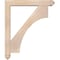 Ekena Millwork Westlake Arts and Crafts Smooth Bracket w/ Offset Brace, Douglas Fir, 5 1/2"W x 32"D x 38"H BKT0604X32X38WTL03SDF - alternate 2
